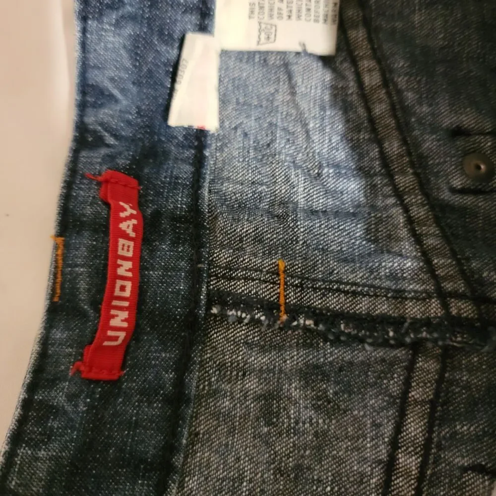 Vintage Womens Skirt Size 7 Midi Denim‎ Y2K 90S Jean Skirt Retro Western